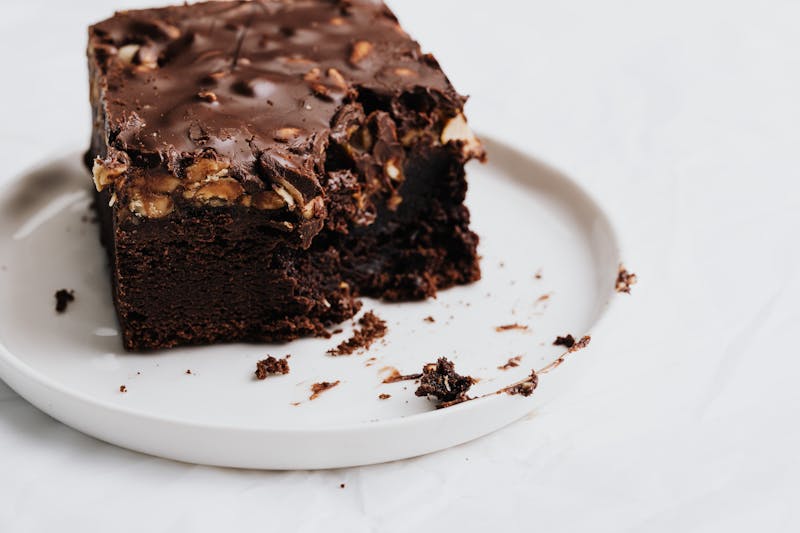 Brownie tray catering dessert