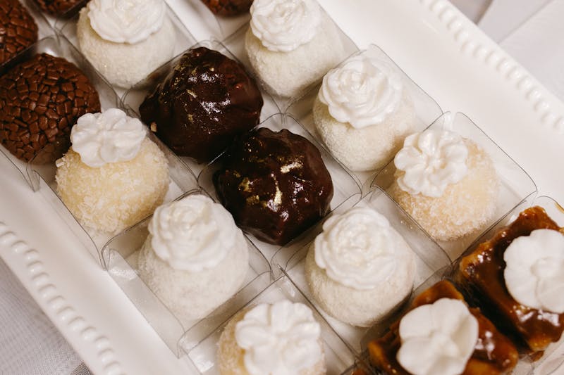 Dessert assortment catering platter
